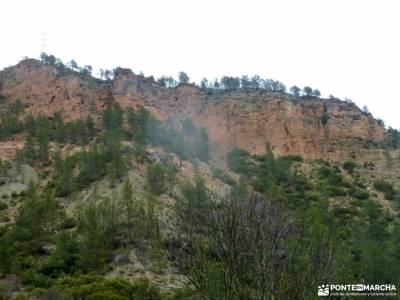 Valle Cabriel-Manchuela conquense;barranco de la hoz calomarde paso de mahoma doñana